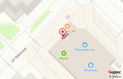 Супермаркет Перекрёсток в Мурманске на карте