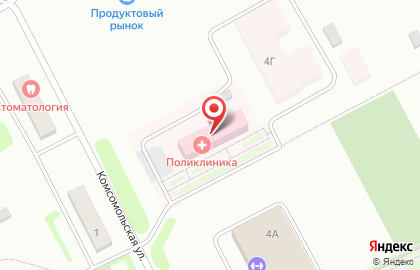 Страховая медицинская компания Инко-мед на Комсомольской на карте