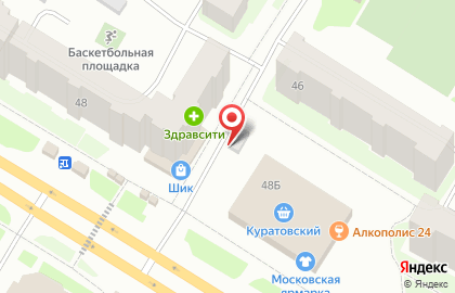Продовольственный магазин Бельгоп на карте