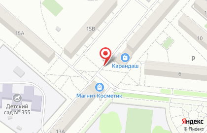 Магазин овощей и фруктов на улице Лукашевича на карте