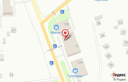 Супермаркет Пятёрочка в Ульяновске на карте