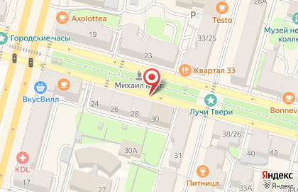 ООО Кольт плюс на бульваре Радищева на карте
