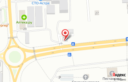 СТО Правый руль на карте