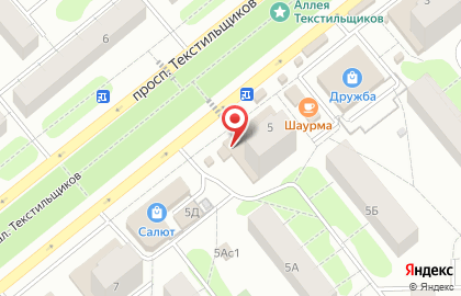Аптека Здоровье на проспекте Текстильщиков, 5 на карте