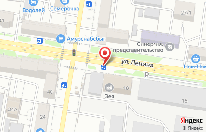 Зея на улице Ленина на карте