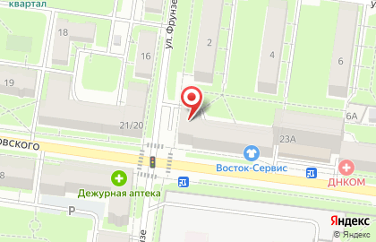 Магазин разливного пива БирМаг на улице Циолковского на карте