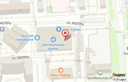 Центр бытовых услуг в Центральном районе на карте
