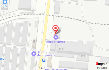 Компания по утилизации металлолома Кировчермет на Спортивной улице на карте