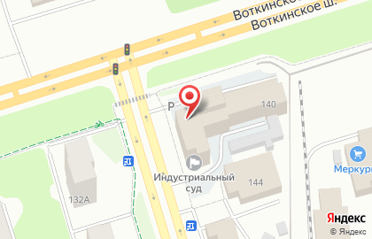 Юридическая компания Доминанта Консалтинг на Воткинском шоссе на карте