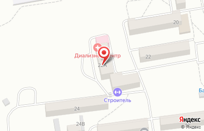 Лечебно-профилактическое учреждение Амбулаторный диализный центр в Черняховске на карте
