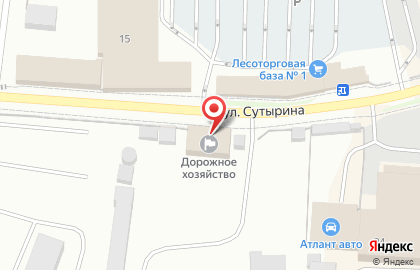 Участковая избирательная комиссия №233 на улице Сутырина на карте