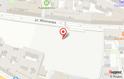 Оптима на улице Яблочкова на карте