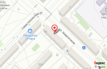 Бережная аптека на улице Энергетиков на карте