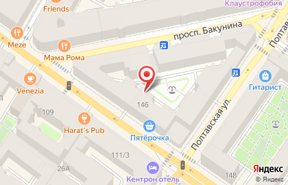 Анелик на Невском проспекте на карте