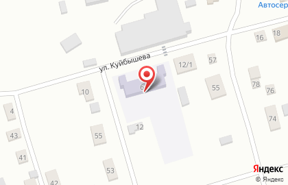 Детский сад №13 на улице Серышева на карте