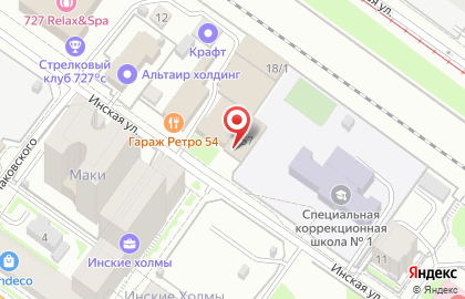 Служба доставки обедов Nsk-Obed в Первомайском районе на карте