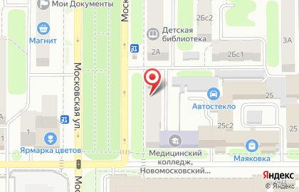Адвокатское бюро Ульпиана на Московской улице на карте