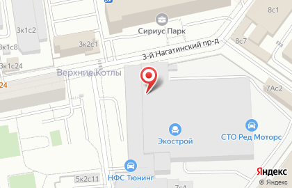 Столовая в Москве на карте