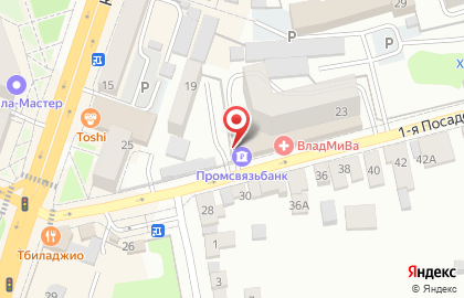Промсвязьбанк в Орле на карте