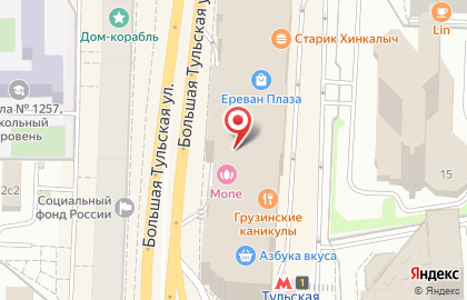 Магазин обуви и аксессуаров Kari в Даниловском районе на карте