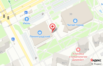 Мастерская по изготовлению ключей на Ленинградском проспекте на карте