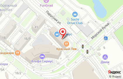 Ресторан "Босфор" на карте