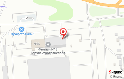 Ленинский троллейбусный на карте