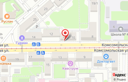 Ломбард Карат в Ленинском районе на карте