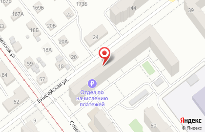 Клуб по месту жительства Жигули на Енисейской улице на карте