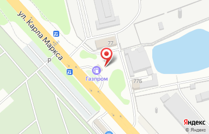 АЗС в Курске на карте