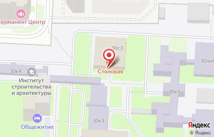 Столовая Лгту на карте