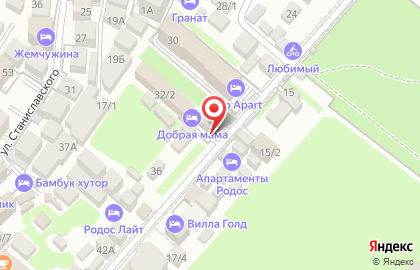 Столовая в Сочи на карте
