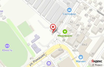 Автомойка в Сочи на карте