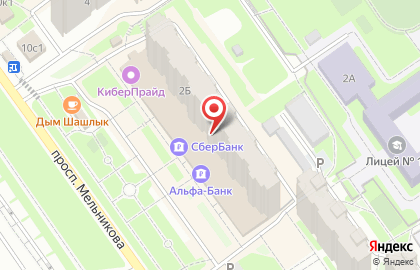 Такси в Химках на карте