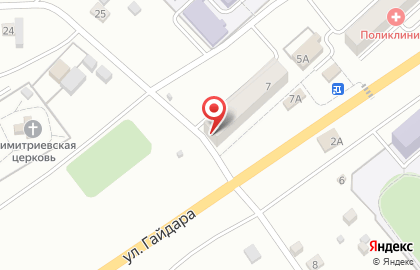 Продовольственный магазин Теремок в Черновском районе на карте