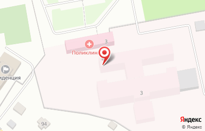 Городская поликлиника Гатчинская клиническая межрайонная больница на улице Строителей на карте
