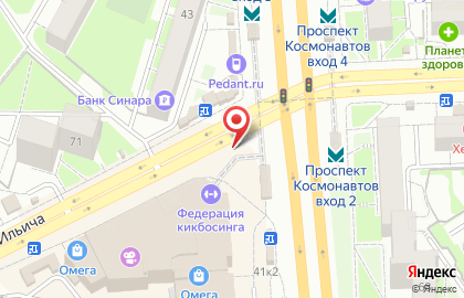 Маслодел на улице Ильича на карте