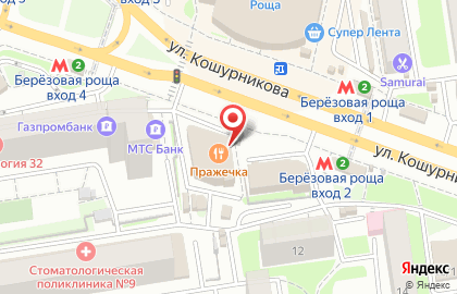 Строительная компания Аметист на улице Кошурникова на карте