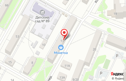 Короткий на карте