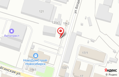 Полтинник на Тайгинской улице на карте
