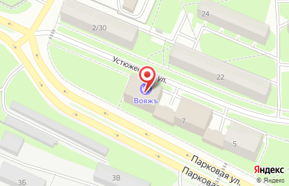 Супермаркет Магнит в Череповце на карте