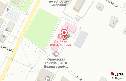 Управление Пенсионного Фонда рф в Волосовском Районе на карте