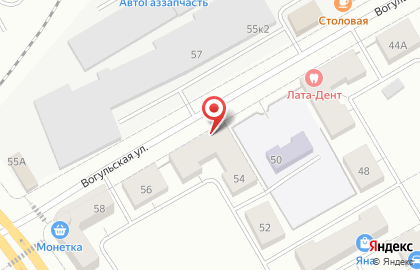 Жестяная мастерская в Екатеринбурге на карте