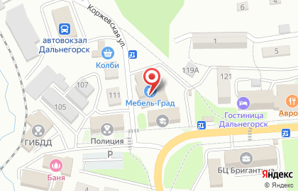 Магазин мебели Мебель Град во Владивостоке на карте