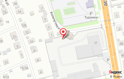 Автомойка на ул. Фрунзе, 37Б на карте
