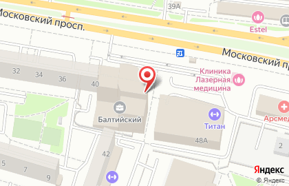 Документальный центр 39print Xerox на Московском проспекте на карте