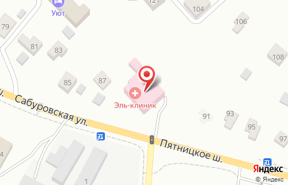 Центр хирургии Эль-Клиник в Солнечногорске на карте