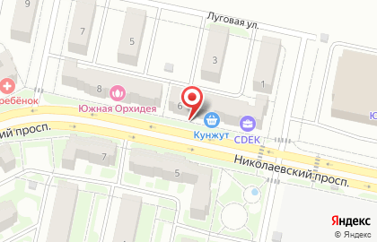 Южный город, ООО Юг-1 на карте