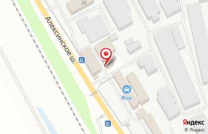 Торгово-производственная компания Интер Окна на Алексинском шоссе на карте