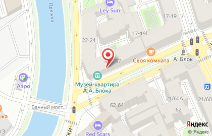 Русская школа парикмахерского искусства на карте
